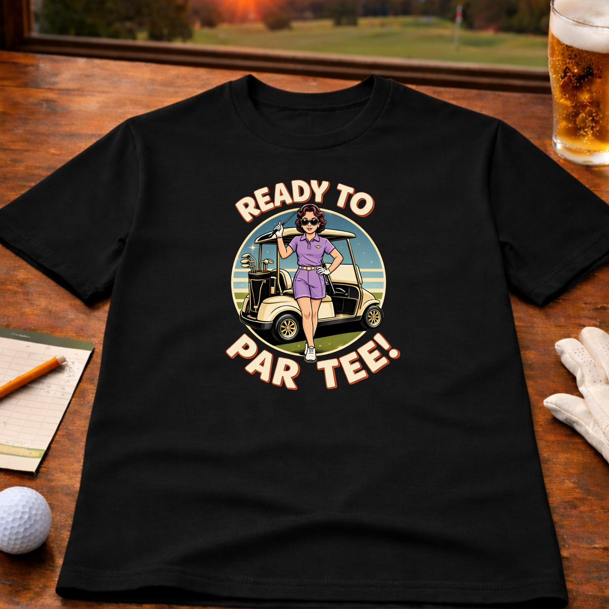 Ready To Par Tee Golf T-Shirt