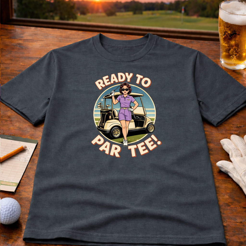 Ready To Par Tee Golf T-Shirt