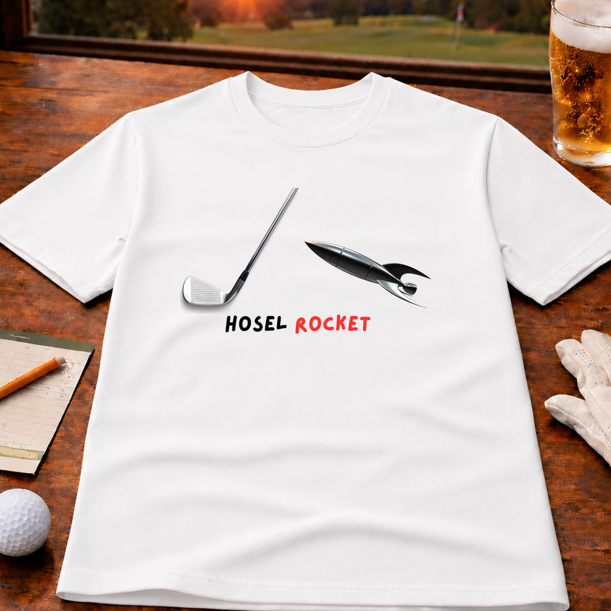 Hosel Rocket Golf T-Shirt