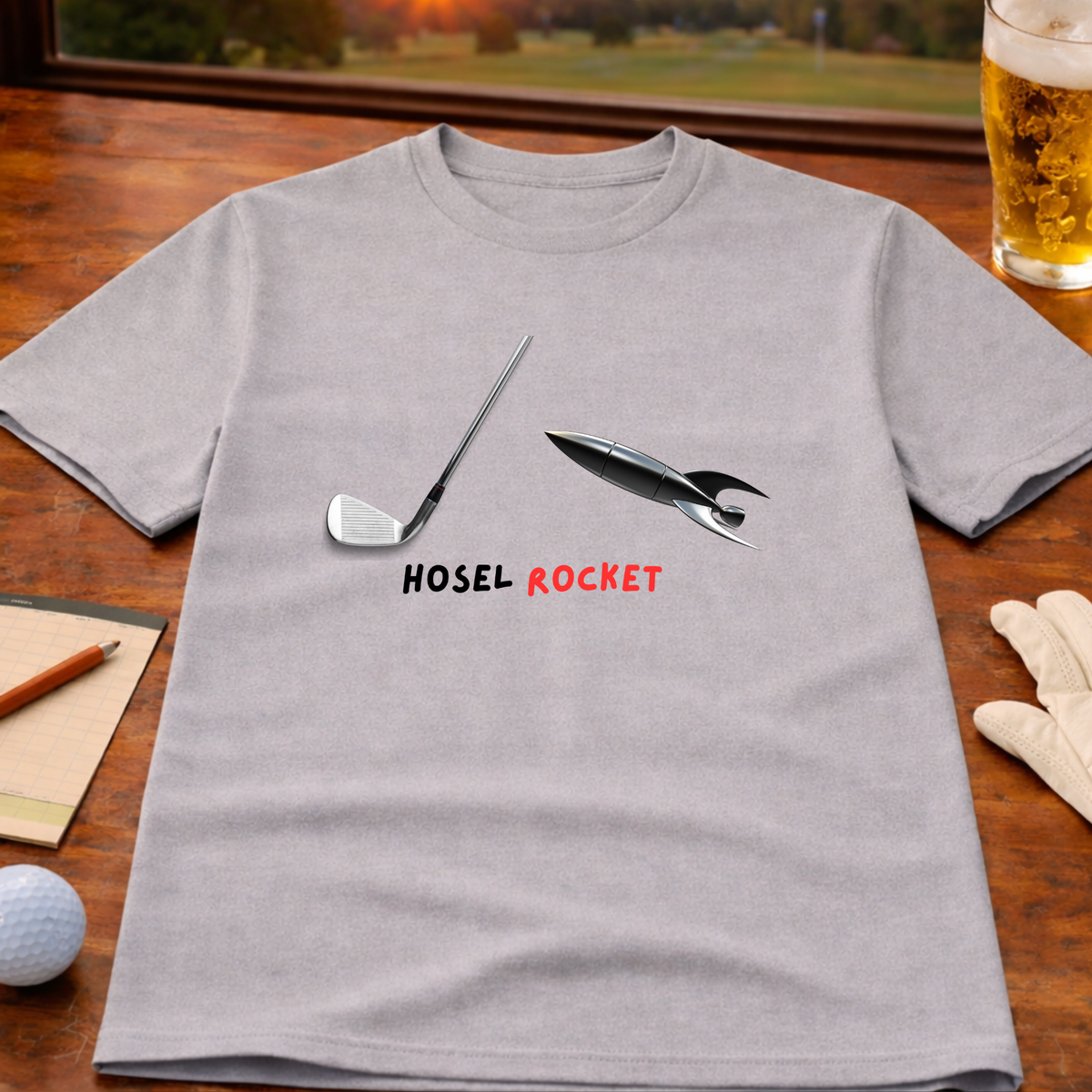 Hosel Rocket Golf T-Shirt