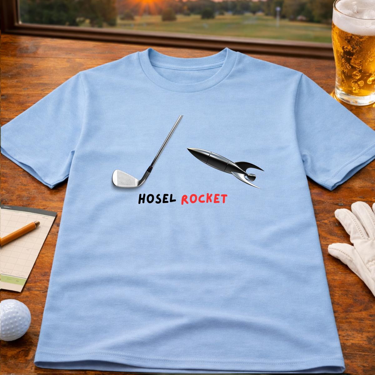 Hosel Rocket Golf T-Shirt