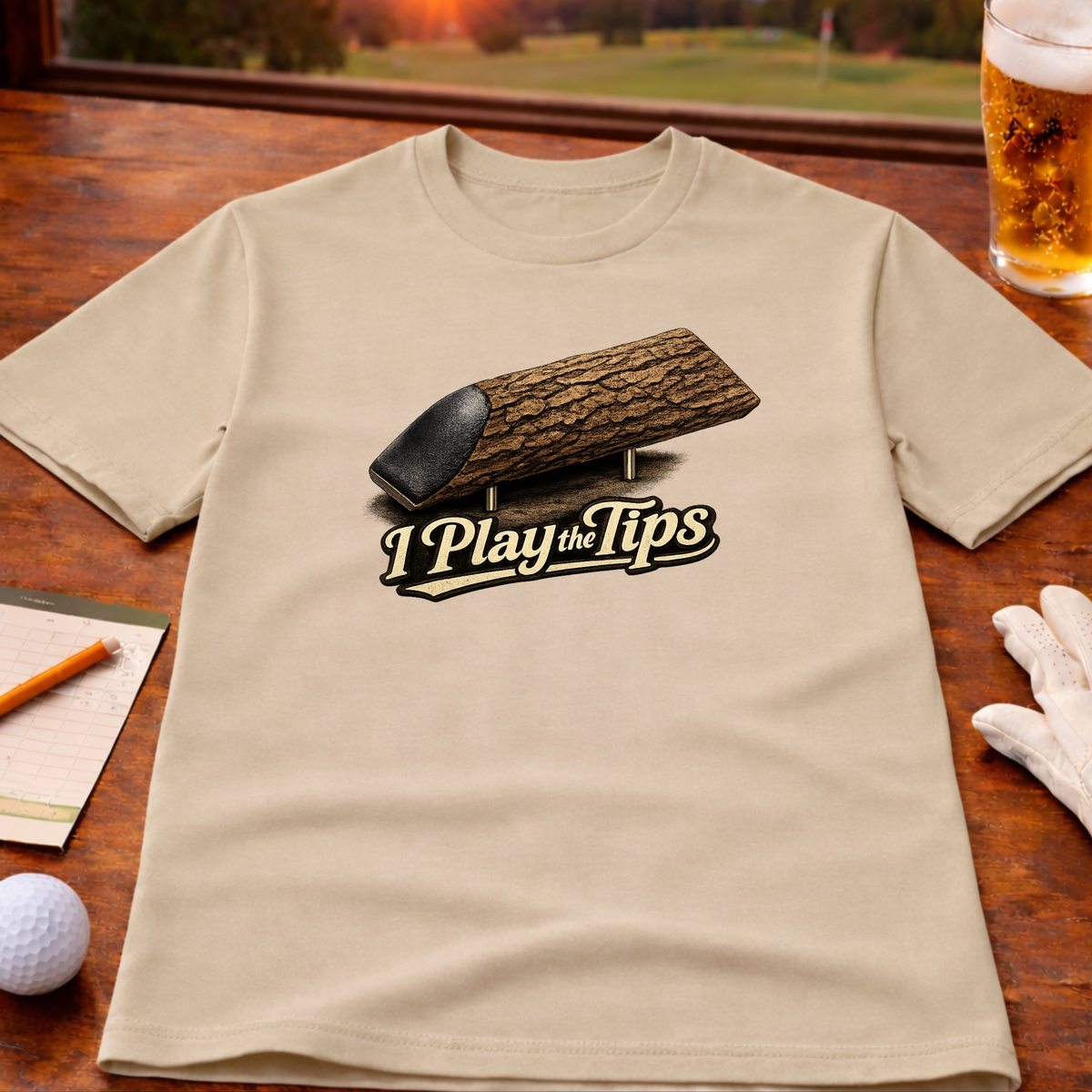 Play the Tips Golf T-Shirt