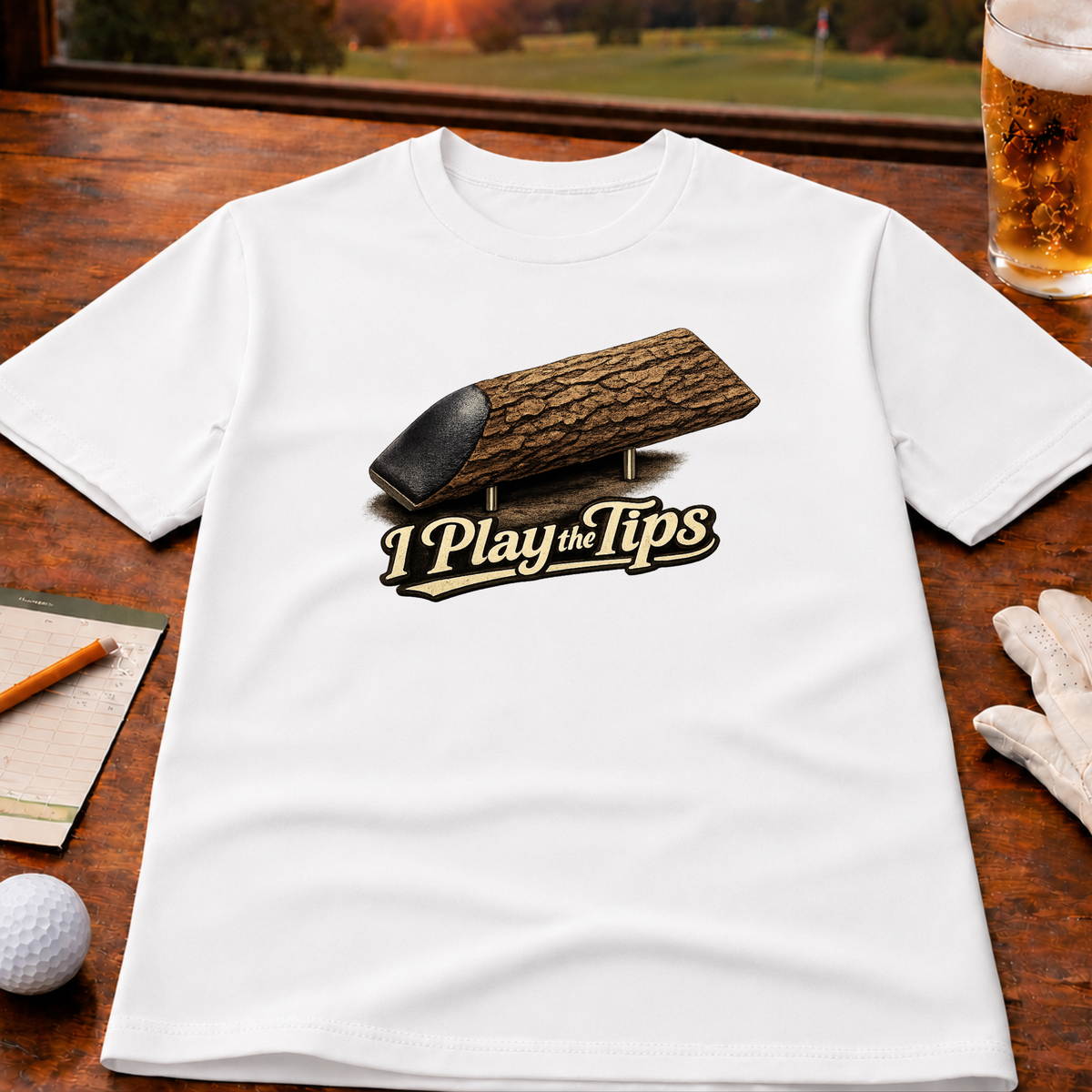 Play the Tips Golf T-Shirt