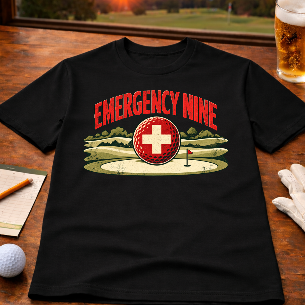 Emergency Nine Golf T-Shirt