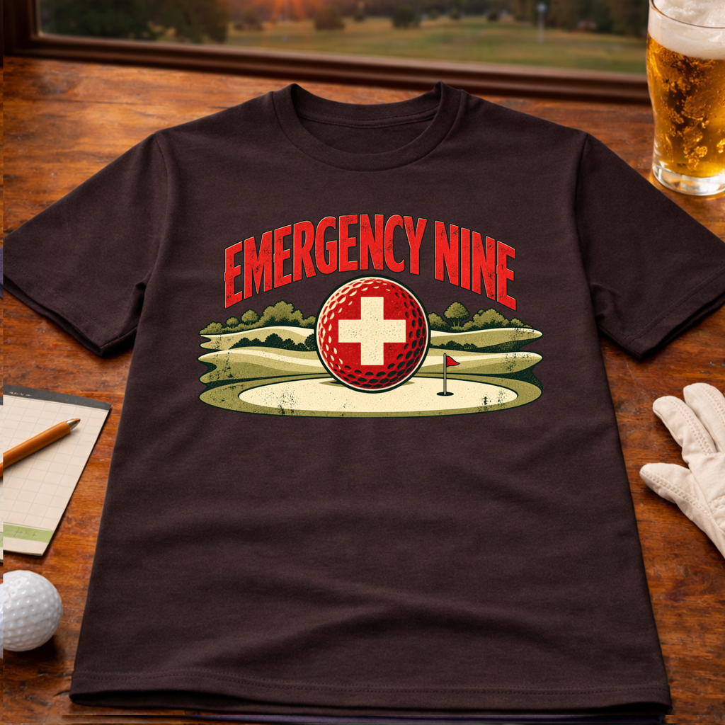Emergency Nine Golf T-Shirt
