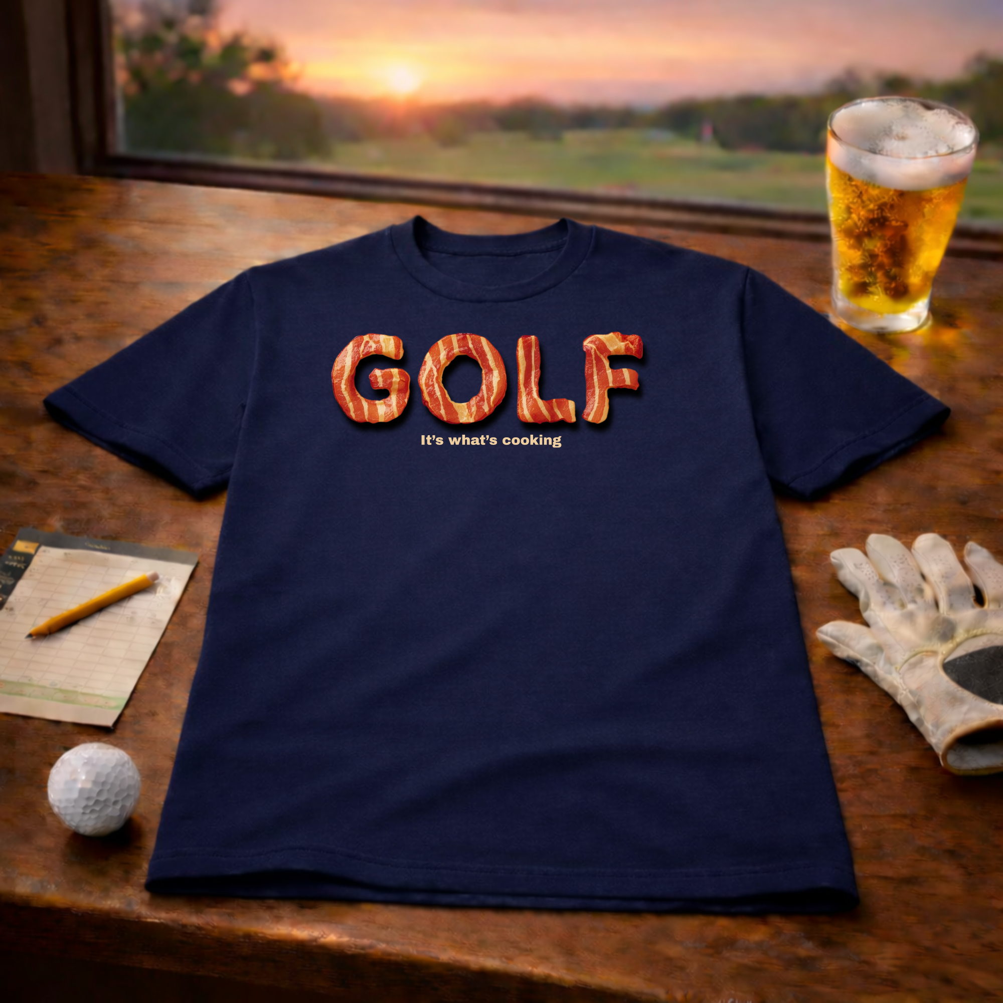 Golf Its Whats Cooking -T-Shirt