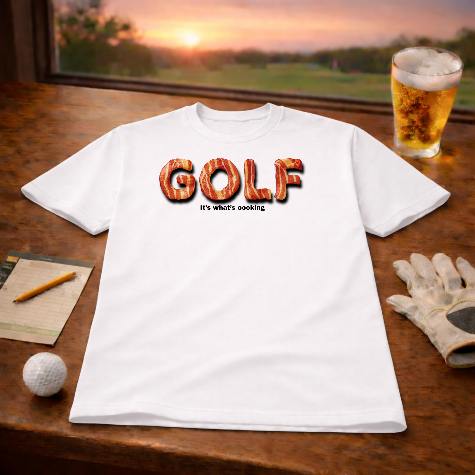 Golf Its Whats Cooking -T-Shirt
