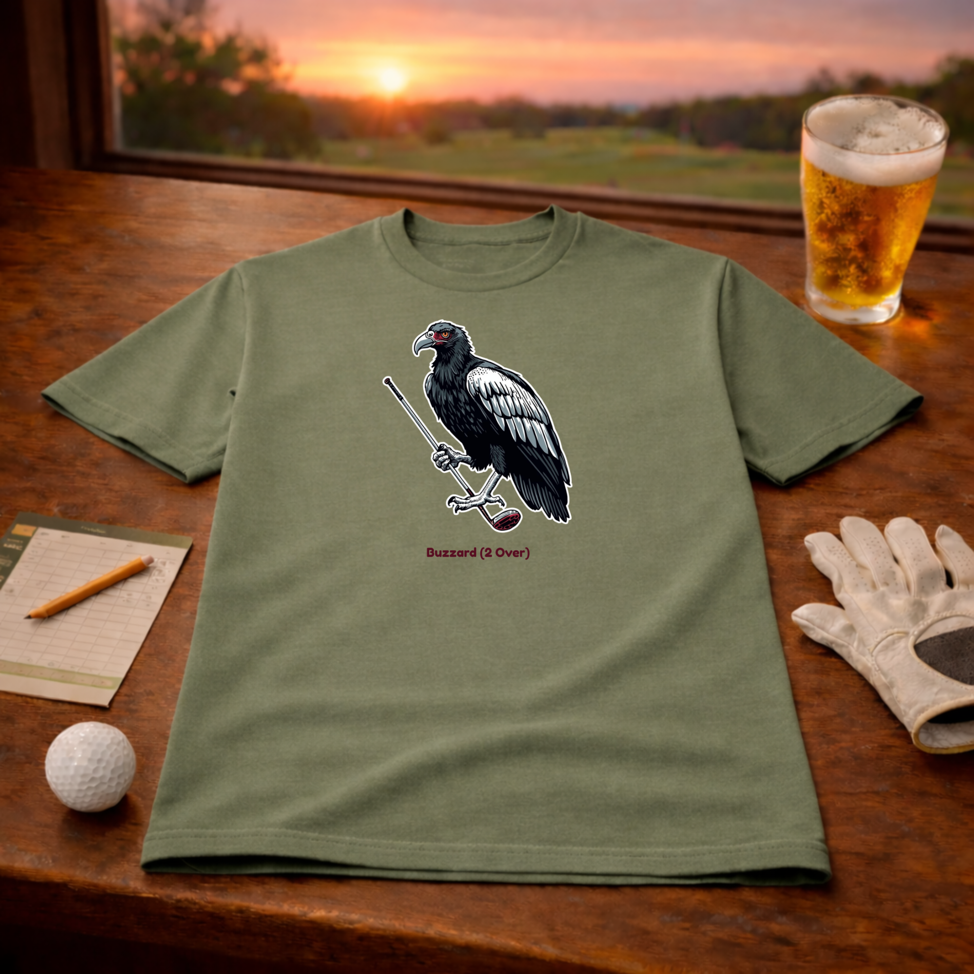 Buzzard 2 Over T-Shirt