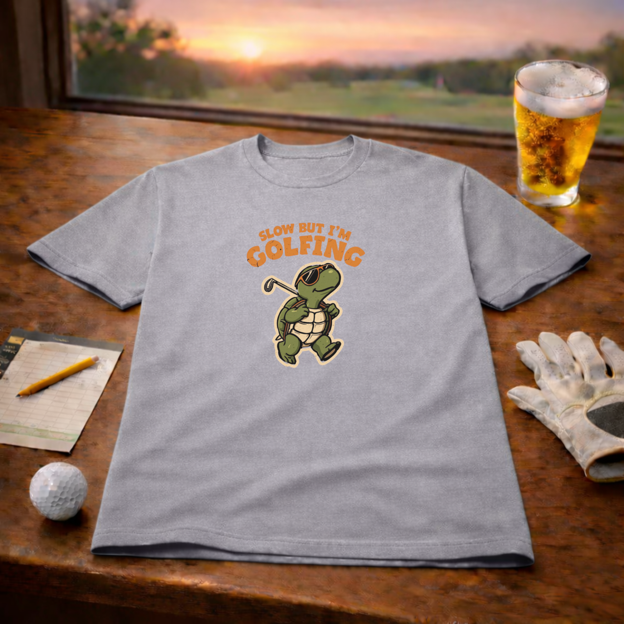 Turtle Golf T-Shirt