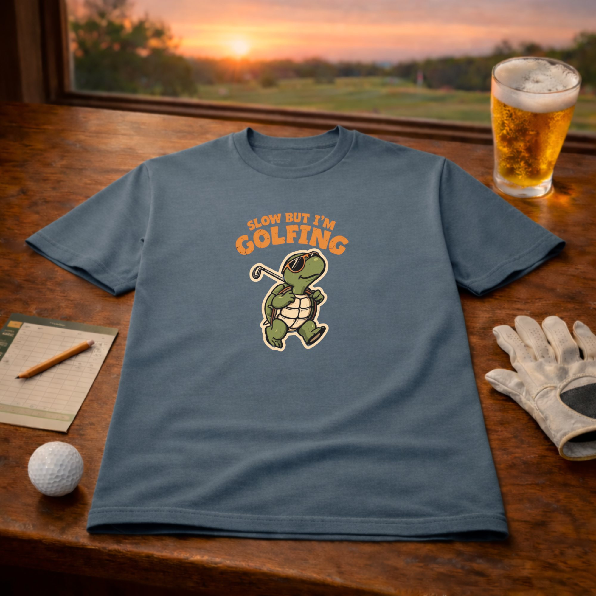 Turtle Golf T-Shirt