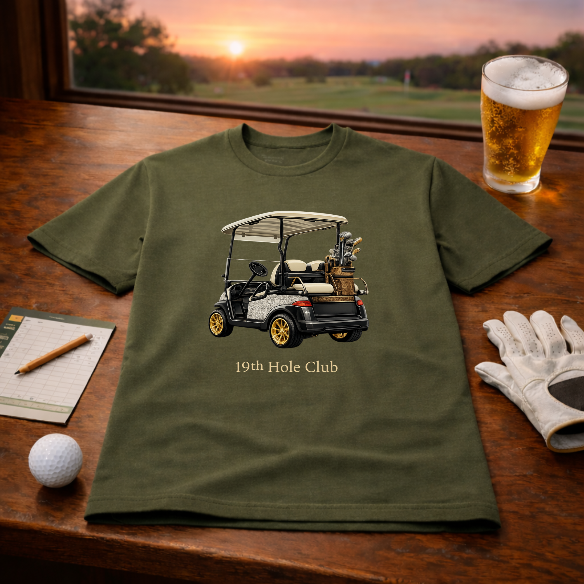 19th Hole Club - T-Shirt