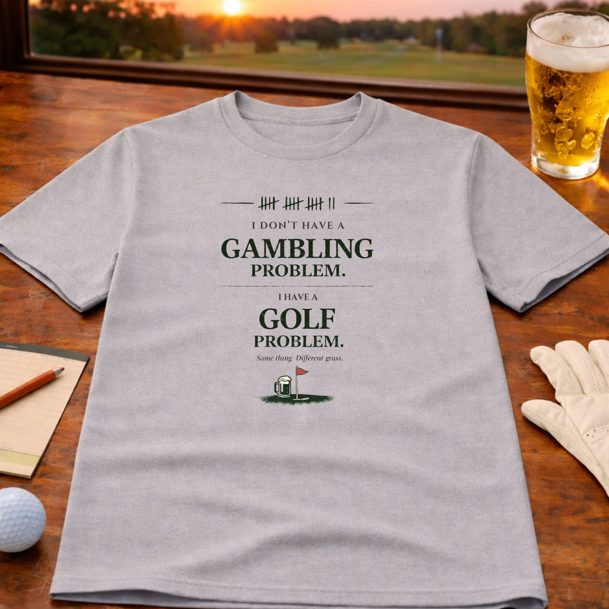 GAMBLING / GOLF PROBLEMS T-Shirt