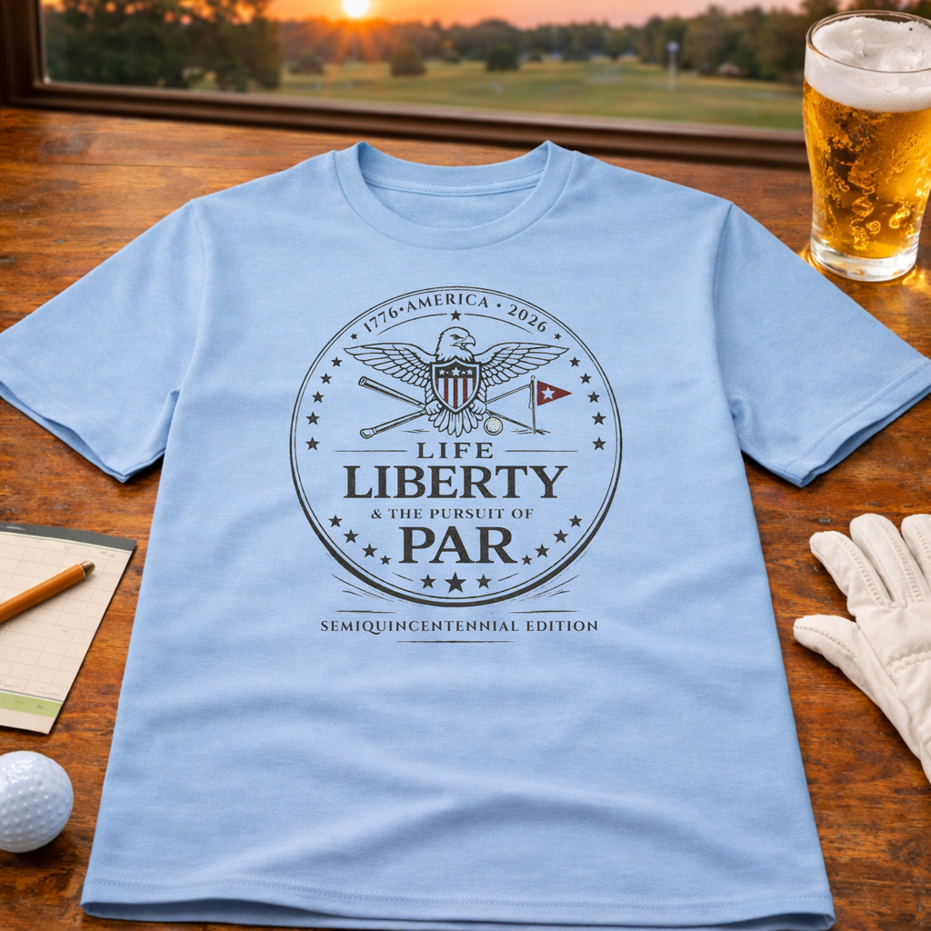 Life • Liberty & The Pursuit of Par – 2026 Edition T-Shirt
