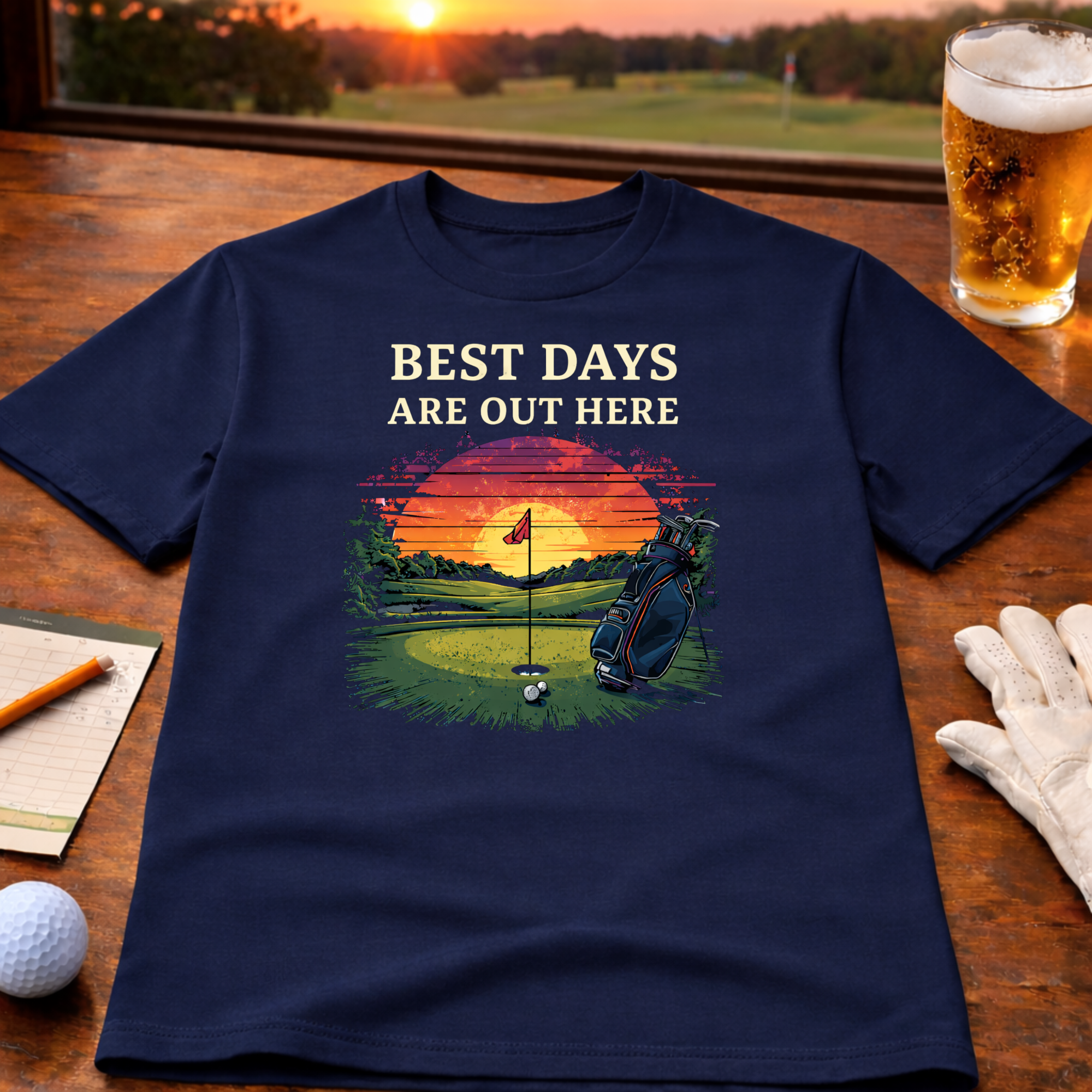 BEST DAYS ARE OUT HERE T-SHIRT