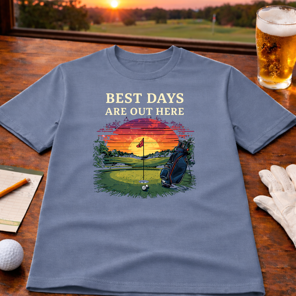 BEST DAYS ARE OUT HERE T-SHIRT