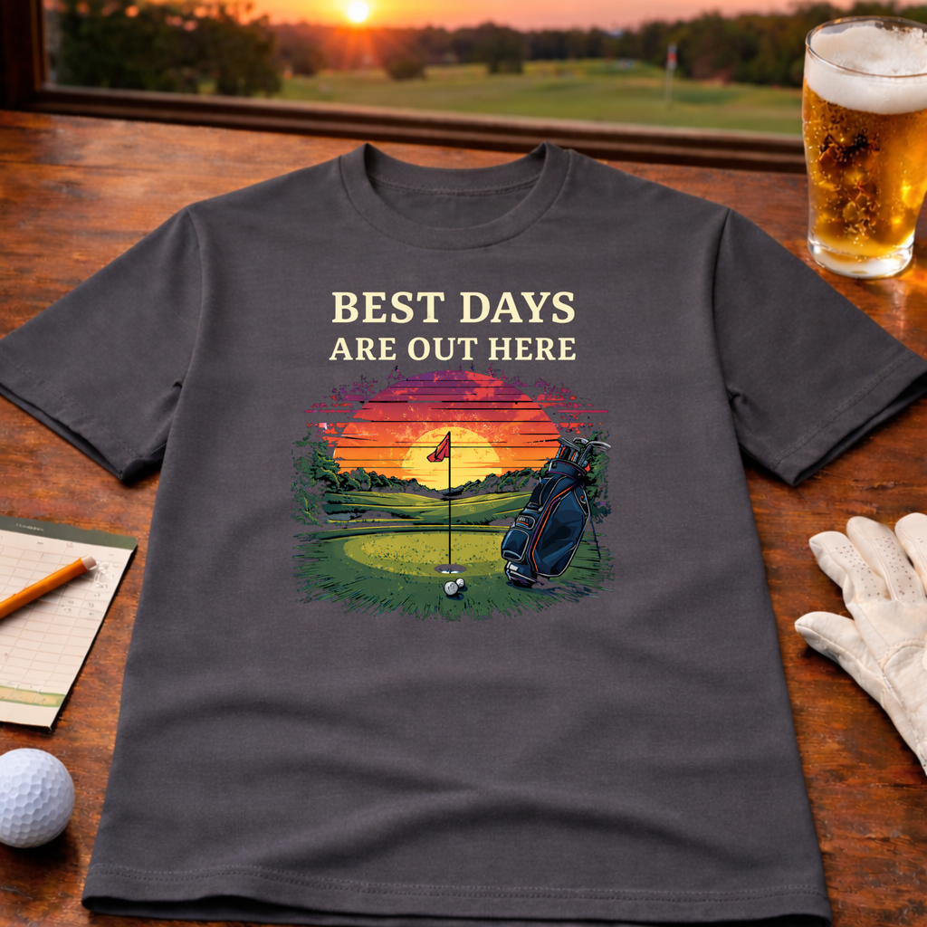 BEST DAYS ARE OUT HERE T-SHIRT