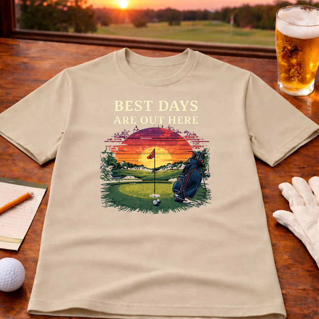 BEST DAYS ARE OUT HERE T-SHIRT
