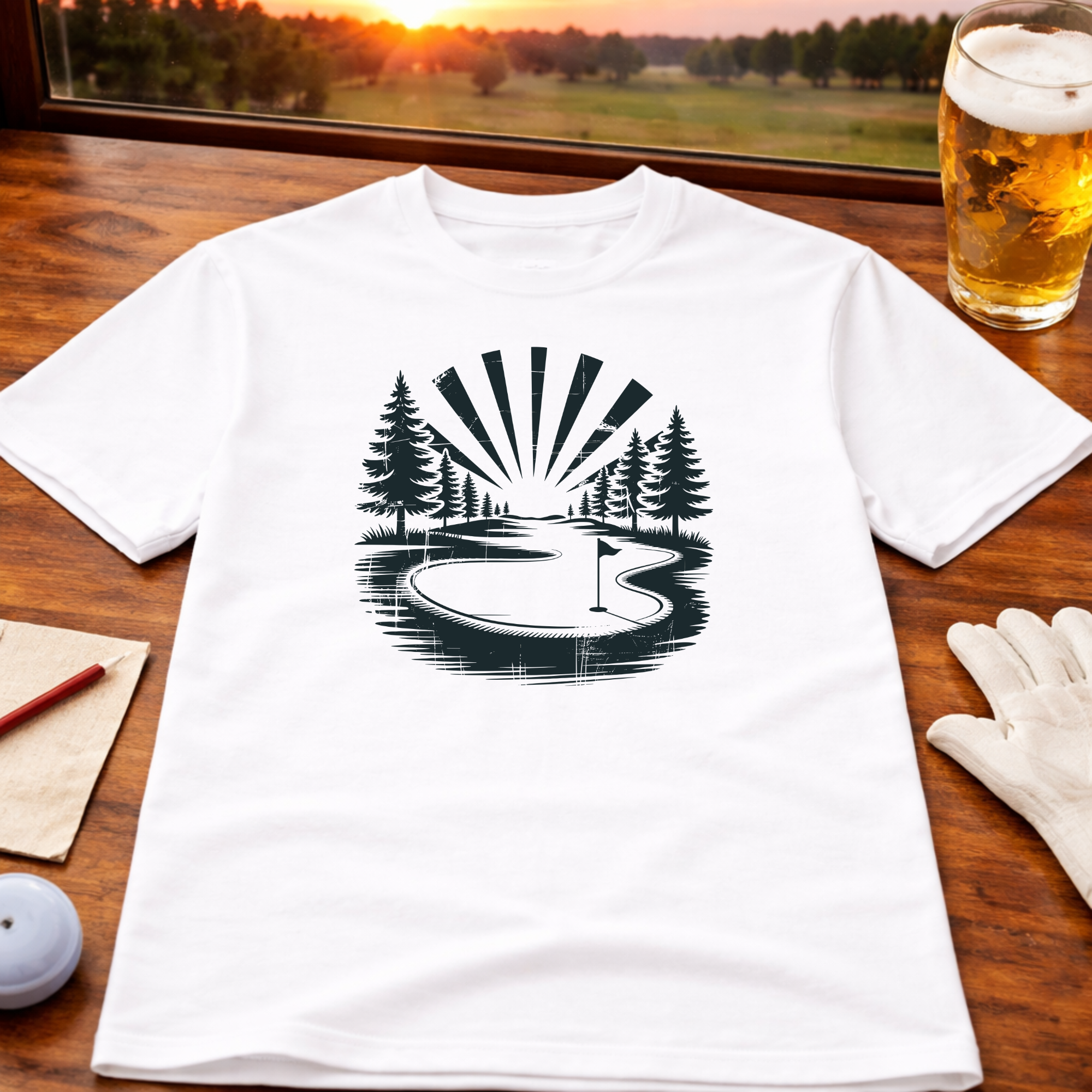 First Light – Golf Lifestyle T-Shirt