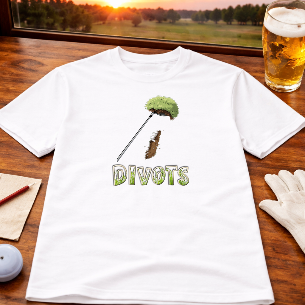 Divots – A Mark of a Real Golfer • T-Shirt