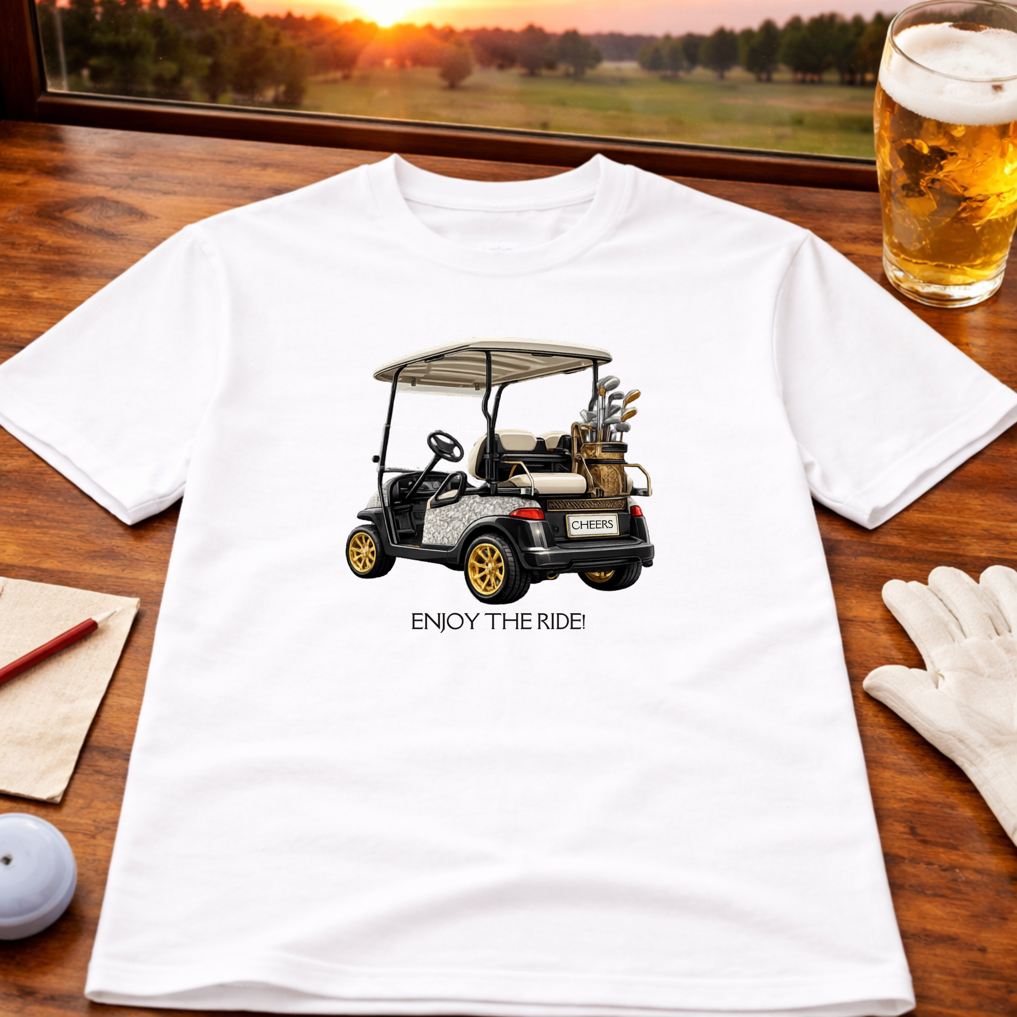 Cheers Enjoy The Ride T-Shirt