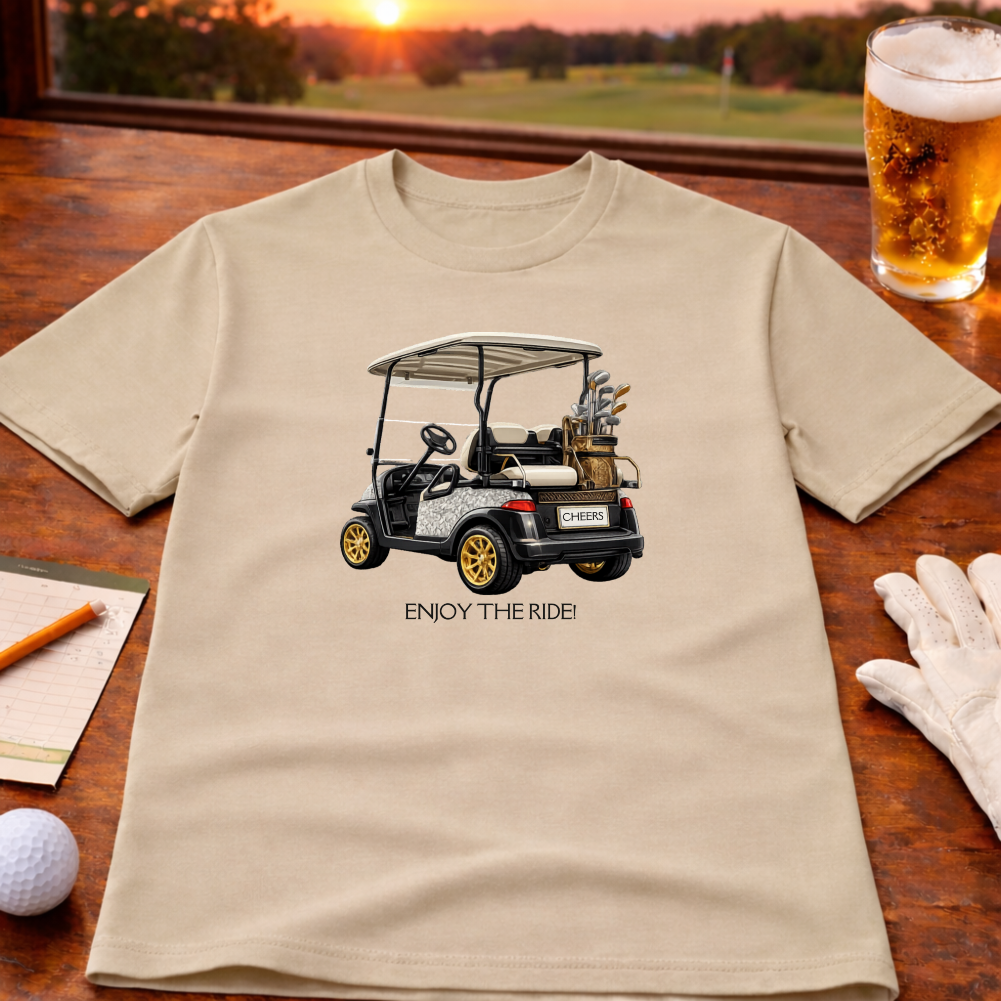 Cheers Enjoy The Ride T-Shirt