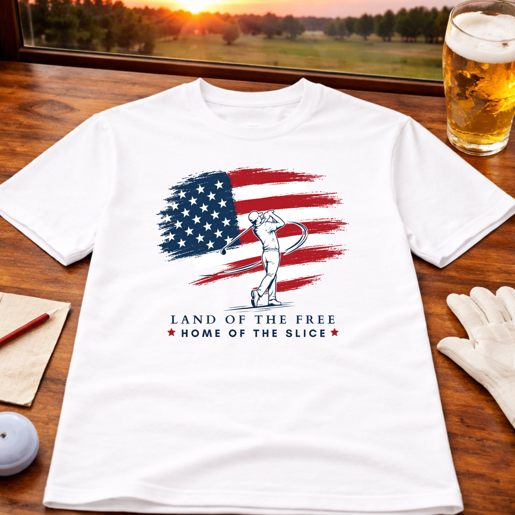 Land Of The Free - Home Of The Slice T-Shirt