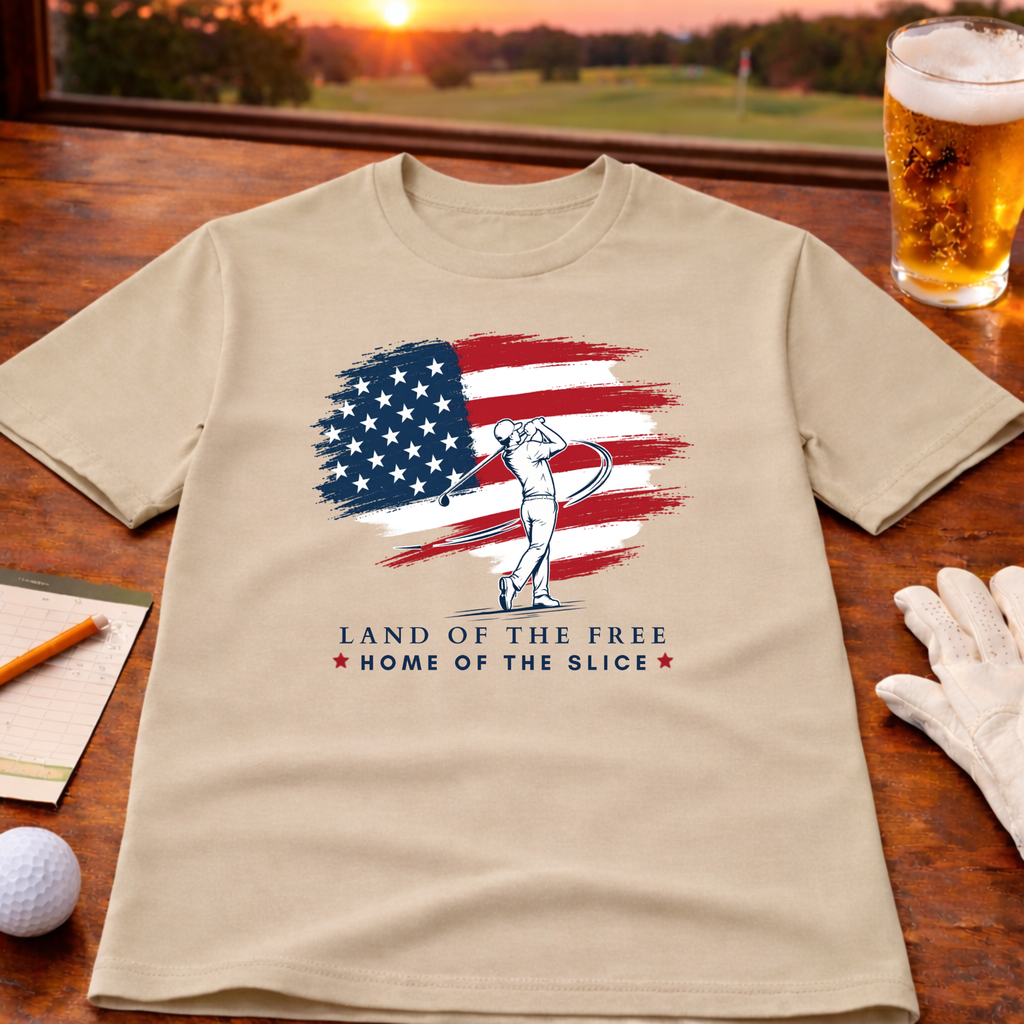 Land Of The Free - Home Of The Slice T-Shirt