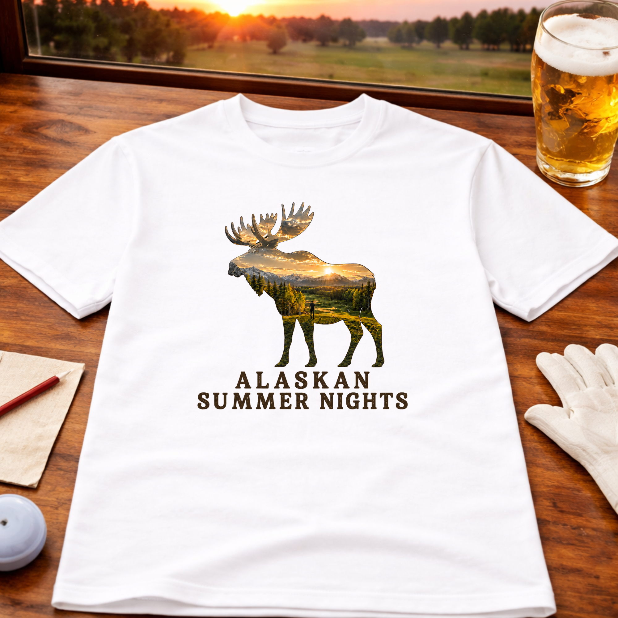 Alaskan Summer Nights T-Shirt