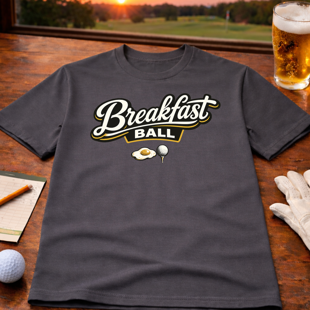 Early Bird Breakfast Ball T-Shirt
