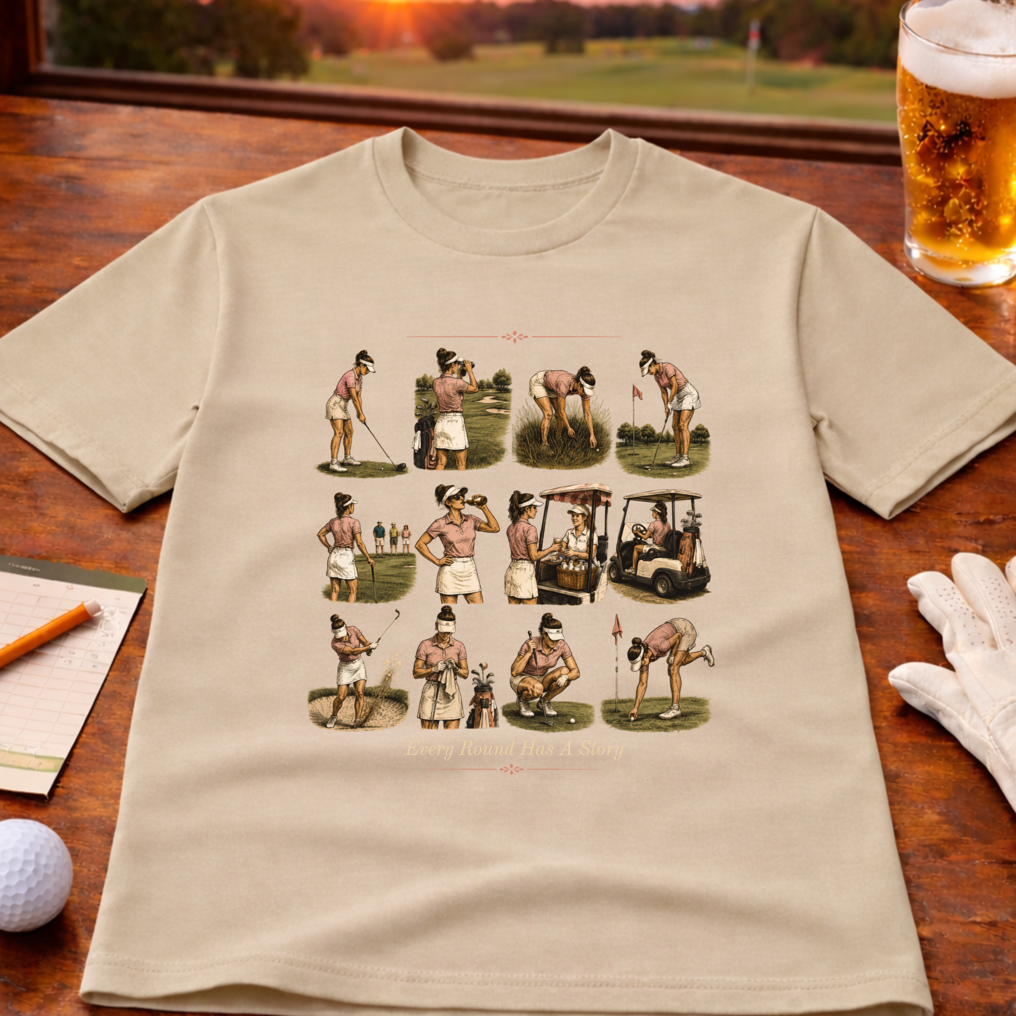 Every Round Has A Story T-Shirt