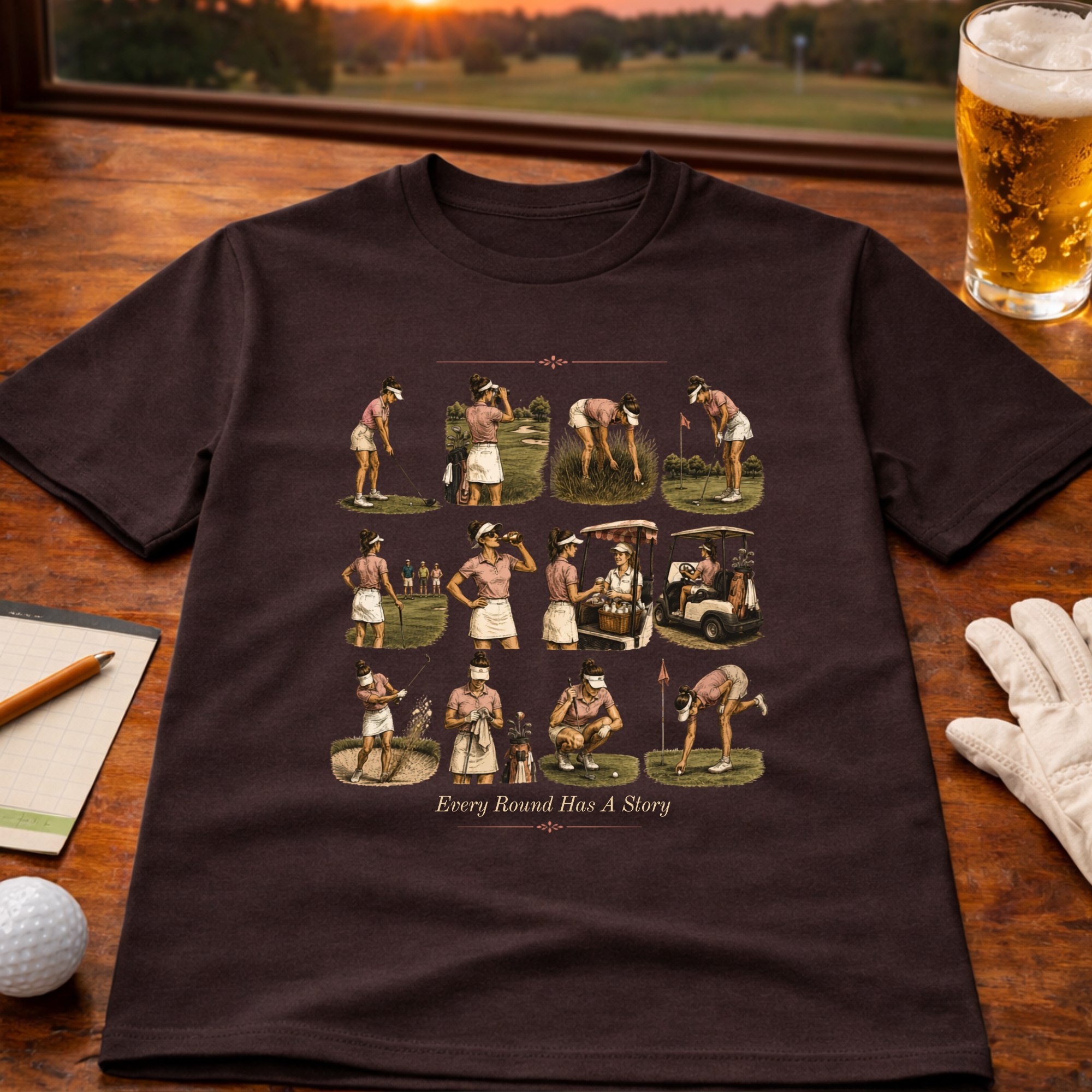 Every Round Has A Story T-Shirt