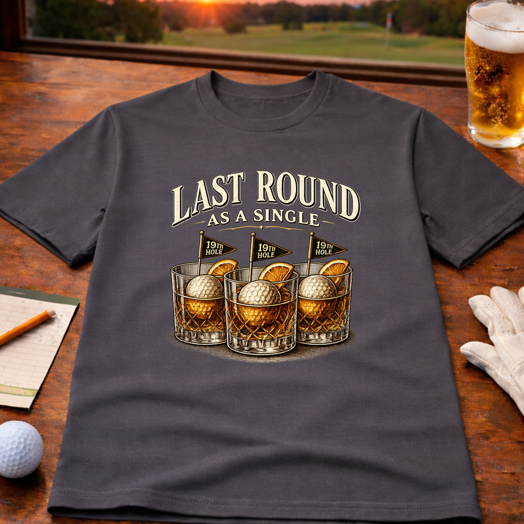 Last Round As A Single T-Shirt