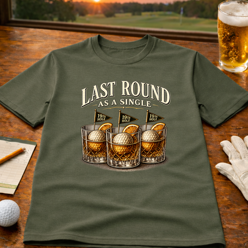 Last Round As A Single T-Shirt