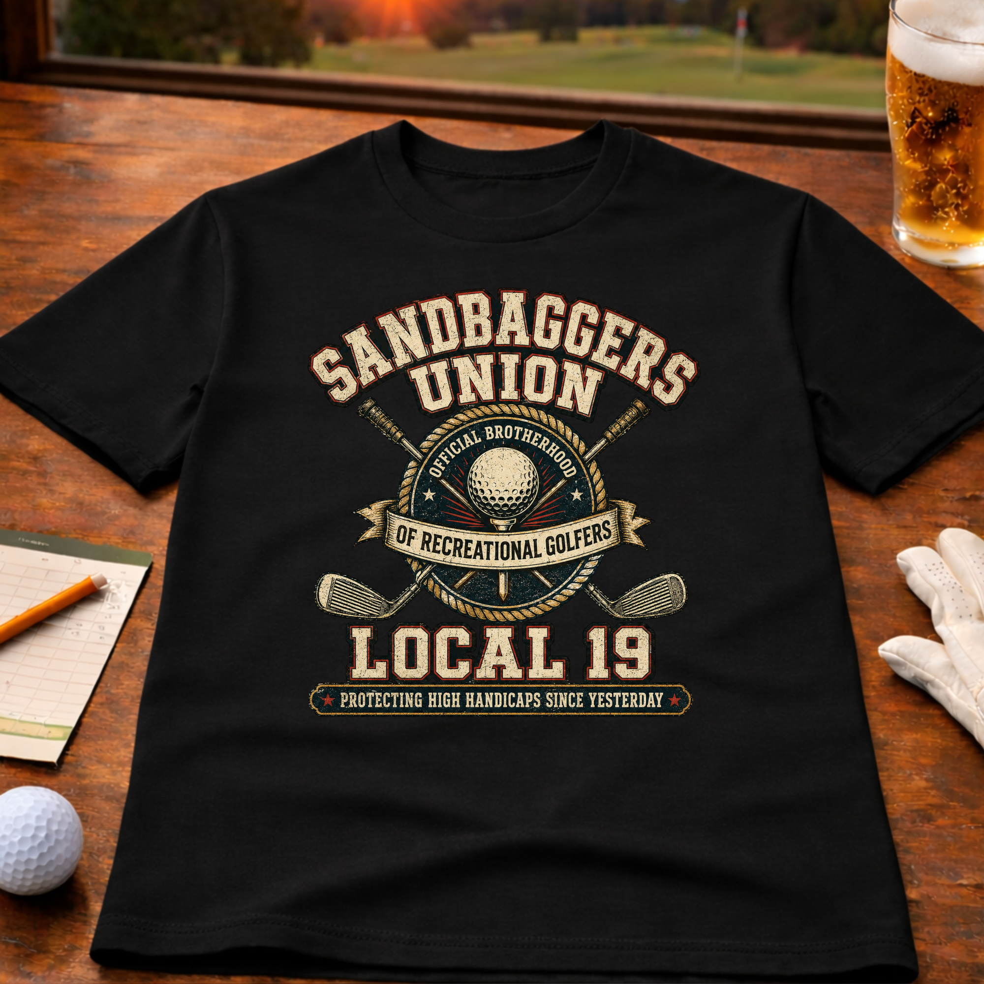 Sandbaggers Union Local 19 T-Shirt