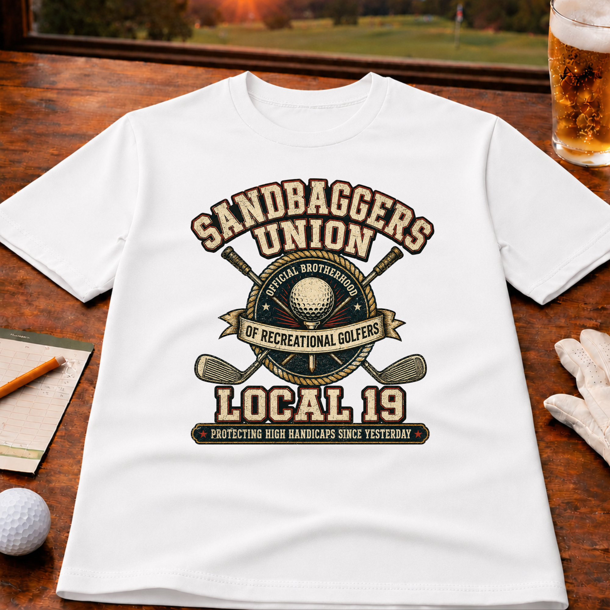 Sandbaggers Union Local 19 T-Shirt