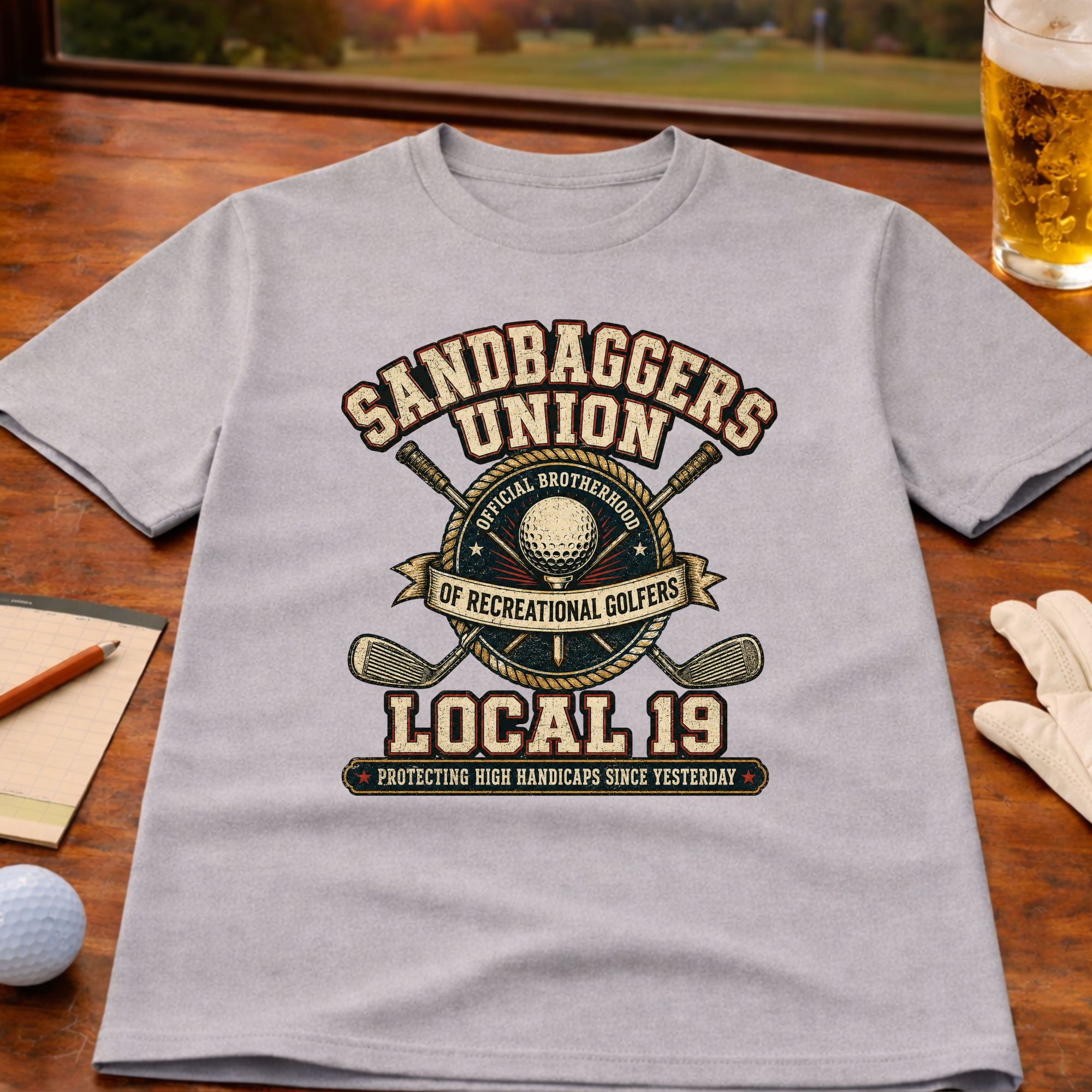Sandbaggers Union Local 19 T-Shirt