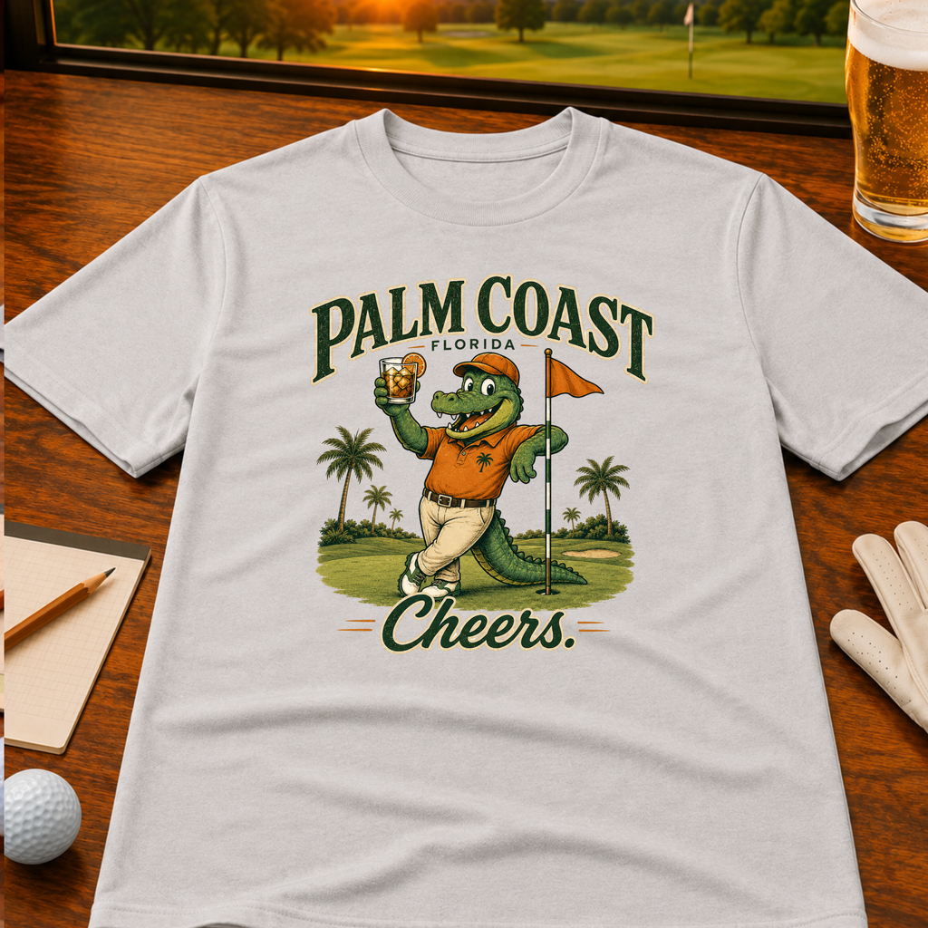 Palm Coast Cheers Golf T-Shirt