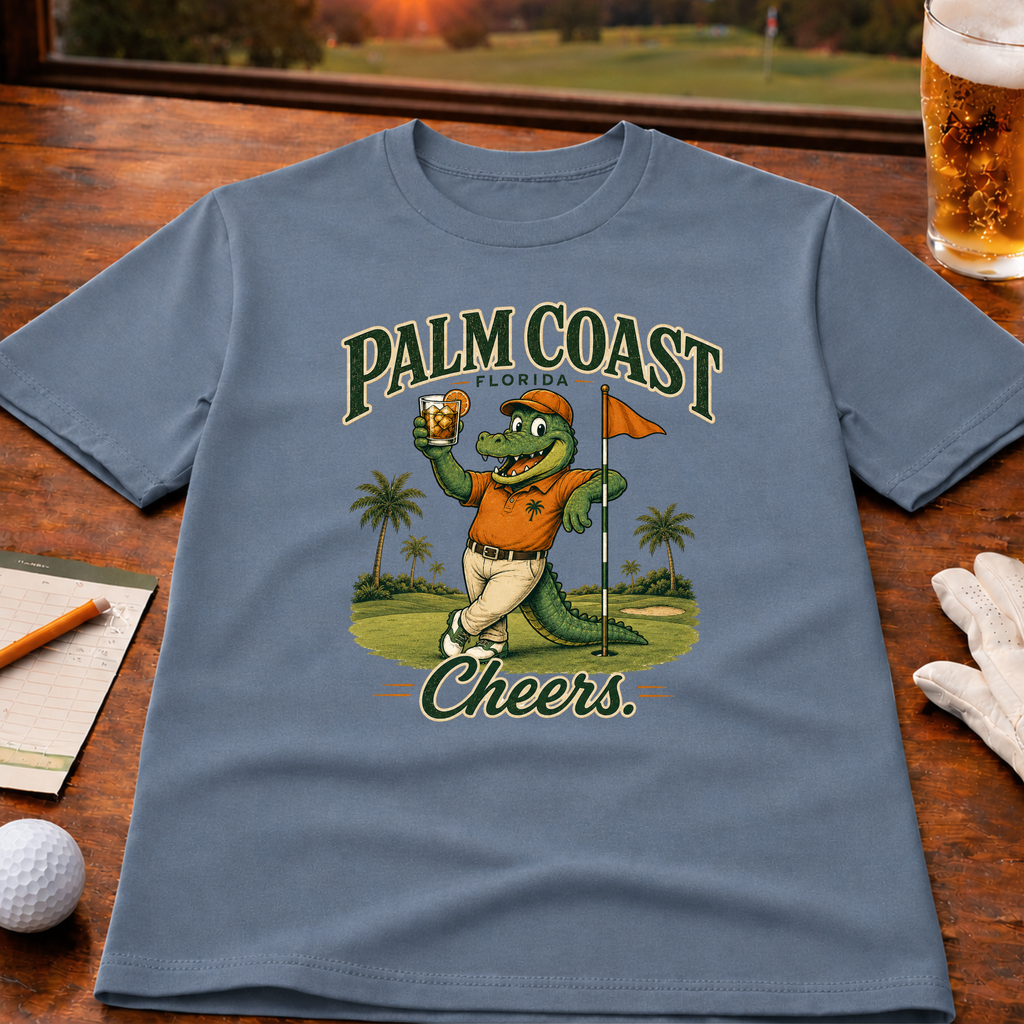 Palm Coast Cheers Golf T-Shirt