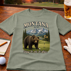 Play It As It Lies - Montana Edition Golf T-Shirt