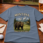 Play It As It Lies - Montana Edition Golf T-Shirt