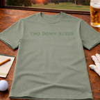 Two Down Autos Golf T-Shirt