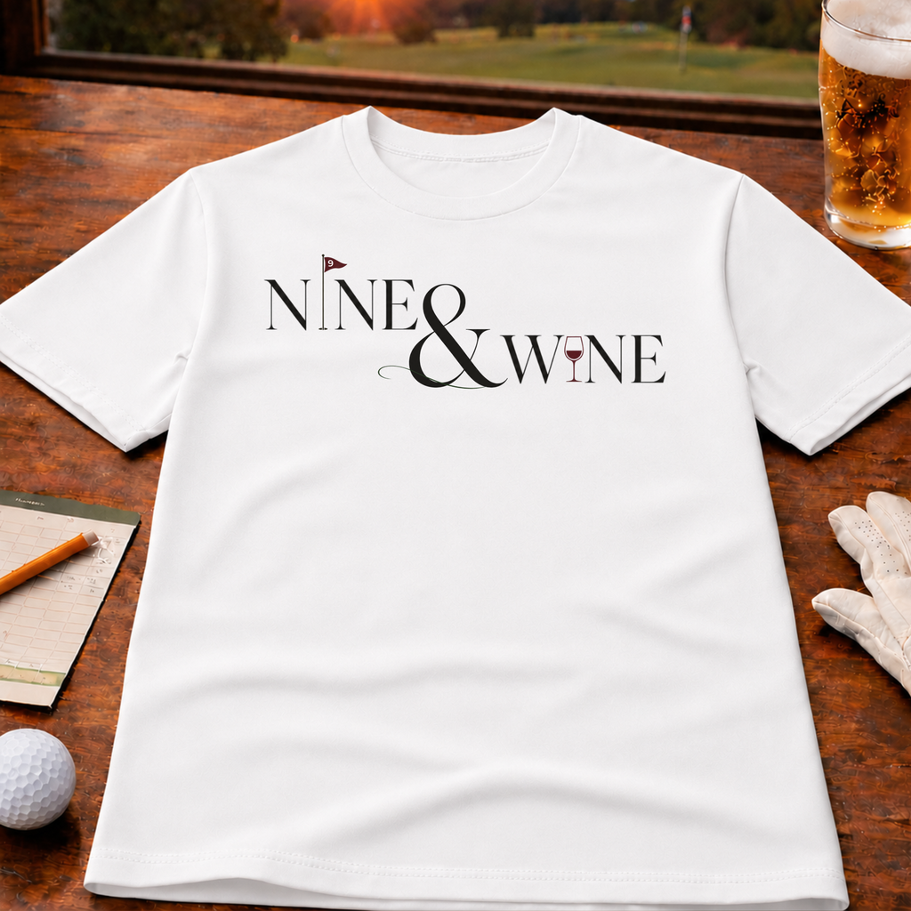 Nine & Wine Golf T-Shirt