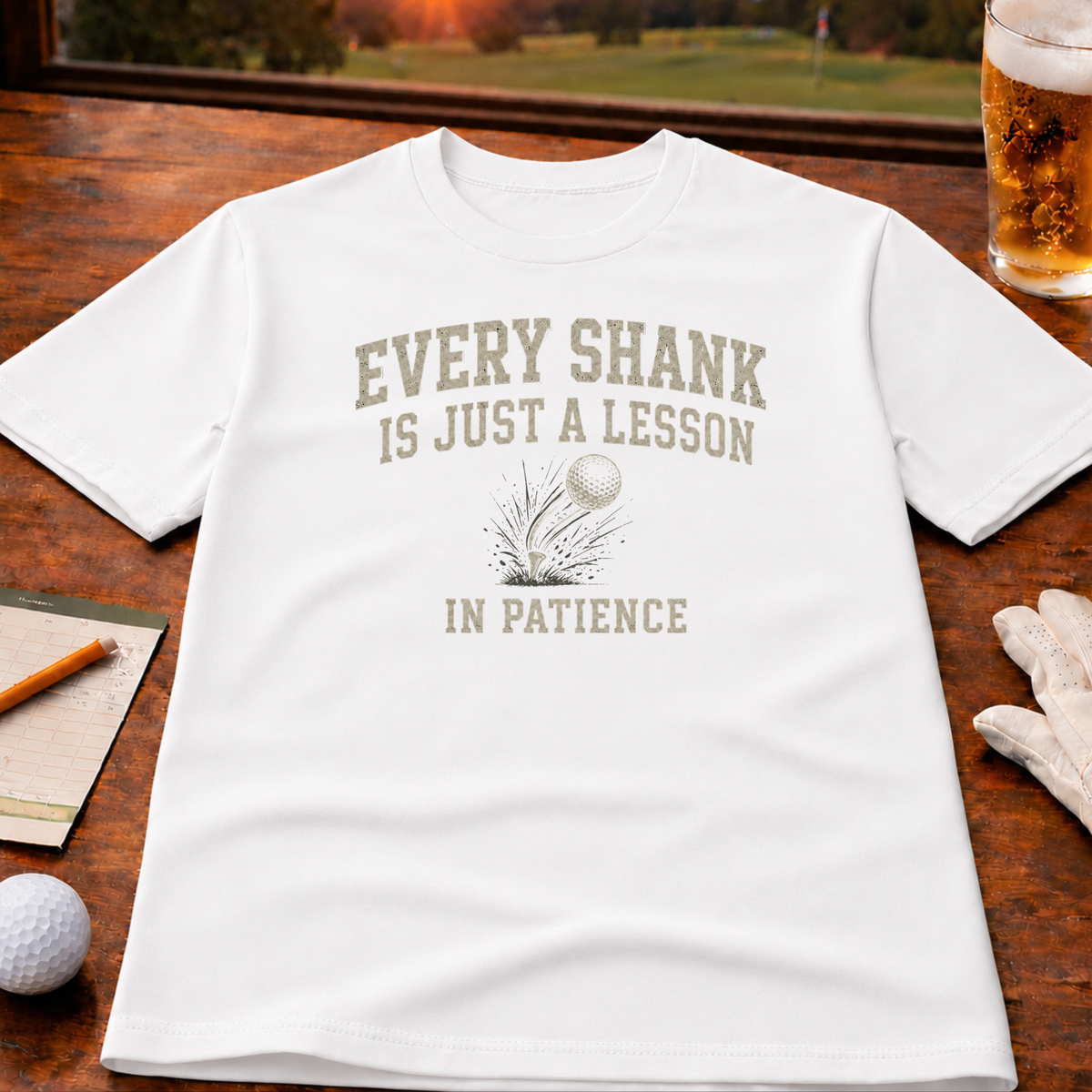 Every Shank Is Just A Lesson Golf T-Shirt