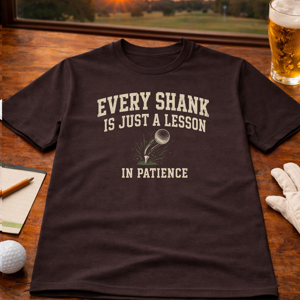 Every Shank Is Just A Lesson Golf T-Shirt