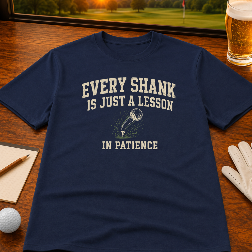 Every Shank Is Just A Lesson Golf T-Shirt
