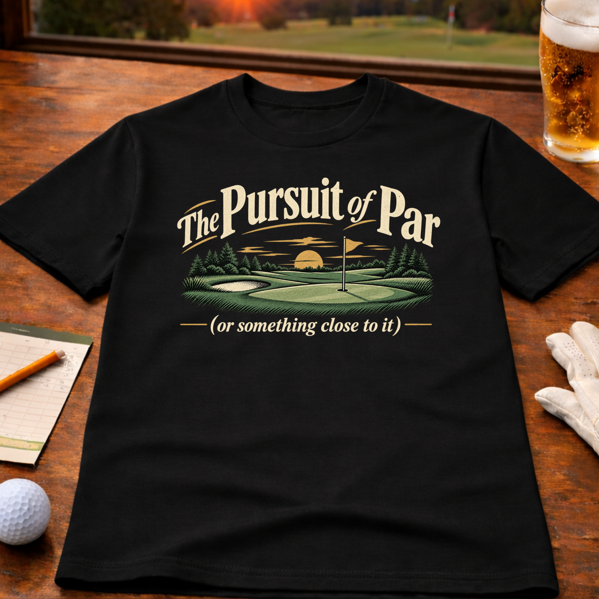 The Pursuit Of Par Golf T-Shirt