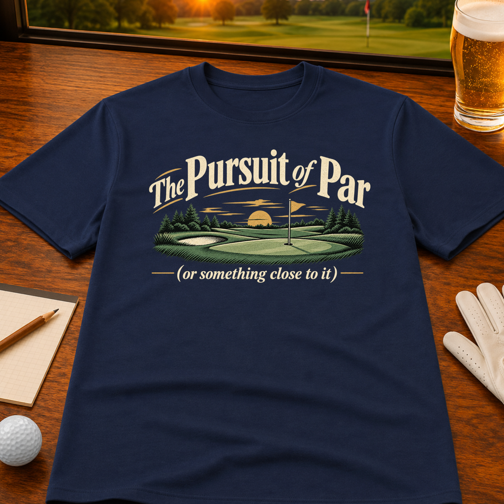 The Pursuit Of Par Golf T-Shirt