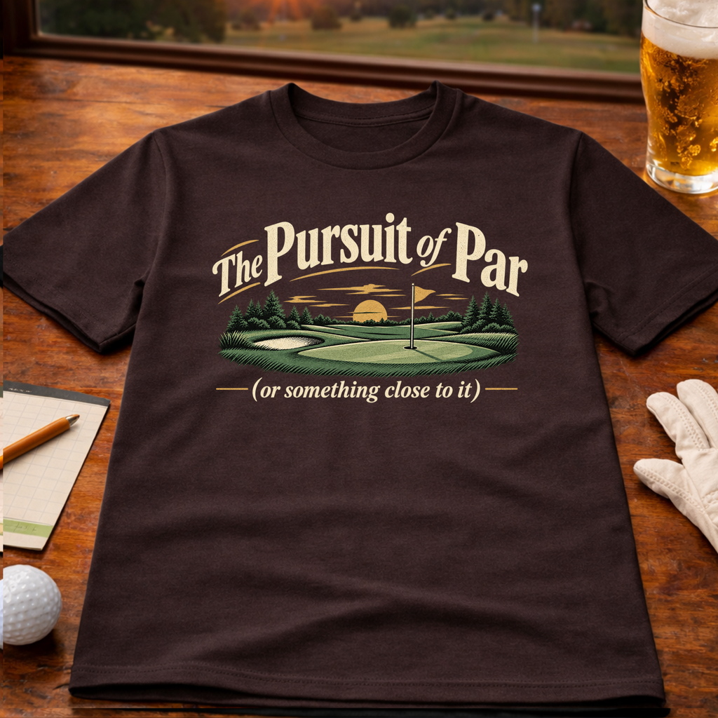 The Pursuit Of Par Golf T-Shirt