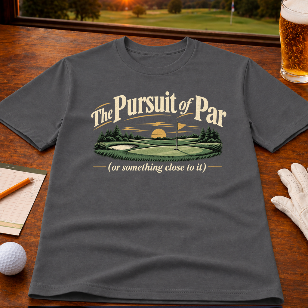 The Pursuit Of Par Golf T-Shirt