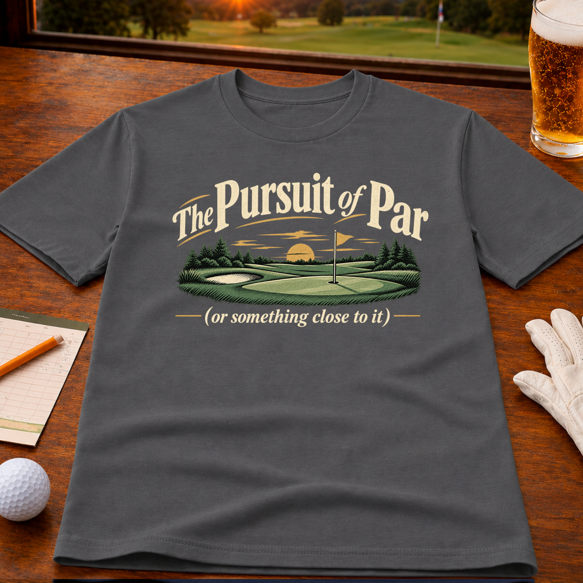 The Pursuit Of Par Golf T-Shirt